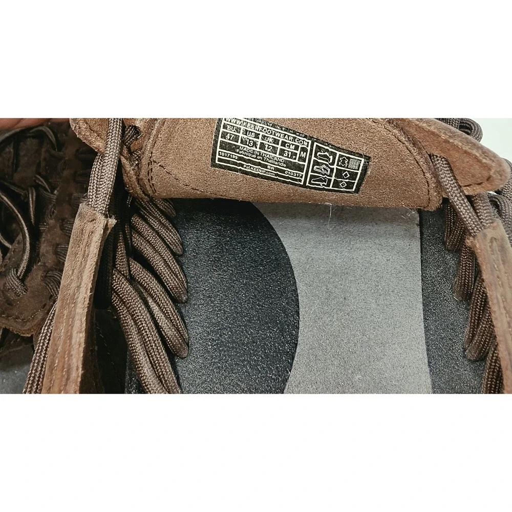 KEEN Uneek Mens Sandals Brown Suede Cord Outdoor Hiking Shoes Size 13
